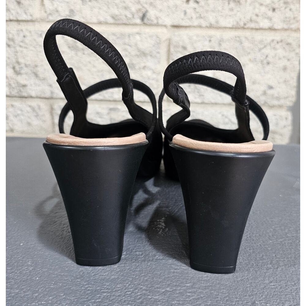 LifeStride Evoke Slingback Mary Jane Platform Pump Black Comfort New Sz 10 - Picture 4 of 11